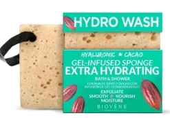 Éponge de douche et bain hydratante