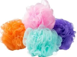 Éponge de Douche Exfoliante en Nylon