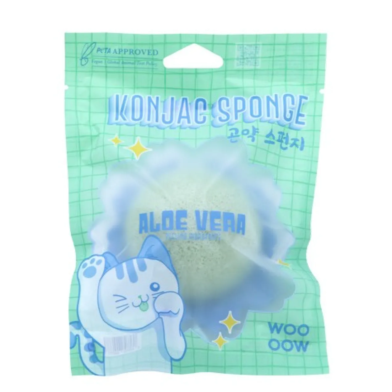Éponge Konjac Aloe Vera