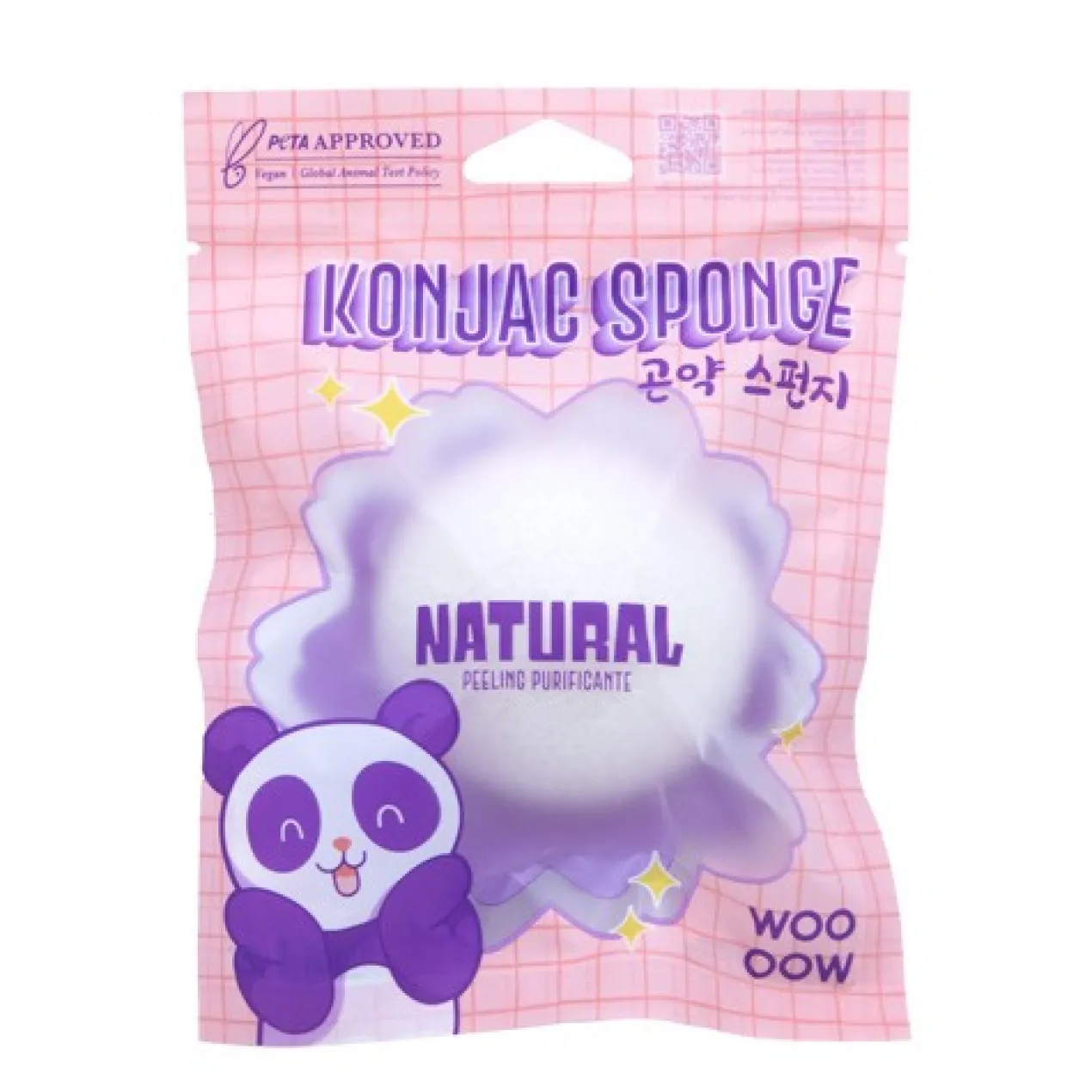 Éponge Konjac Naturelle
