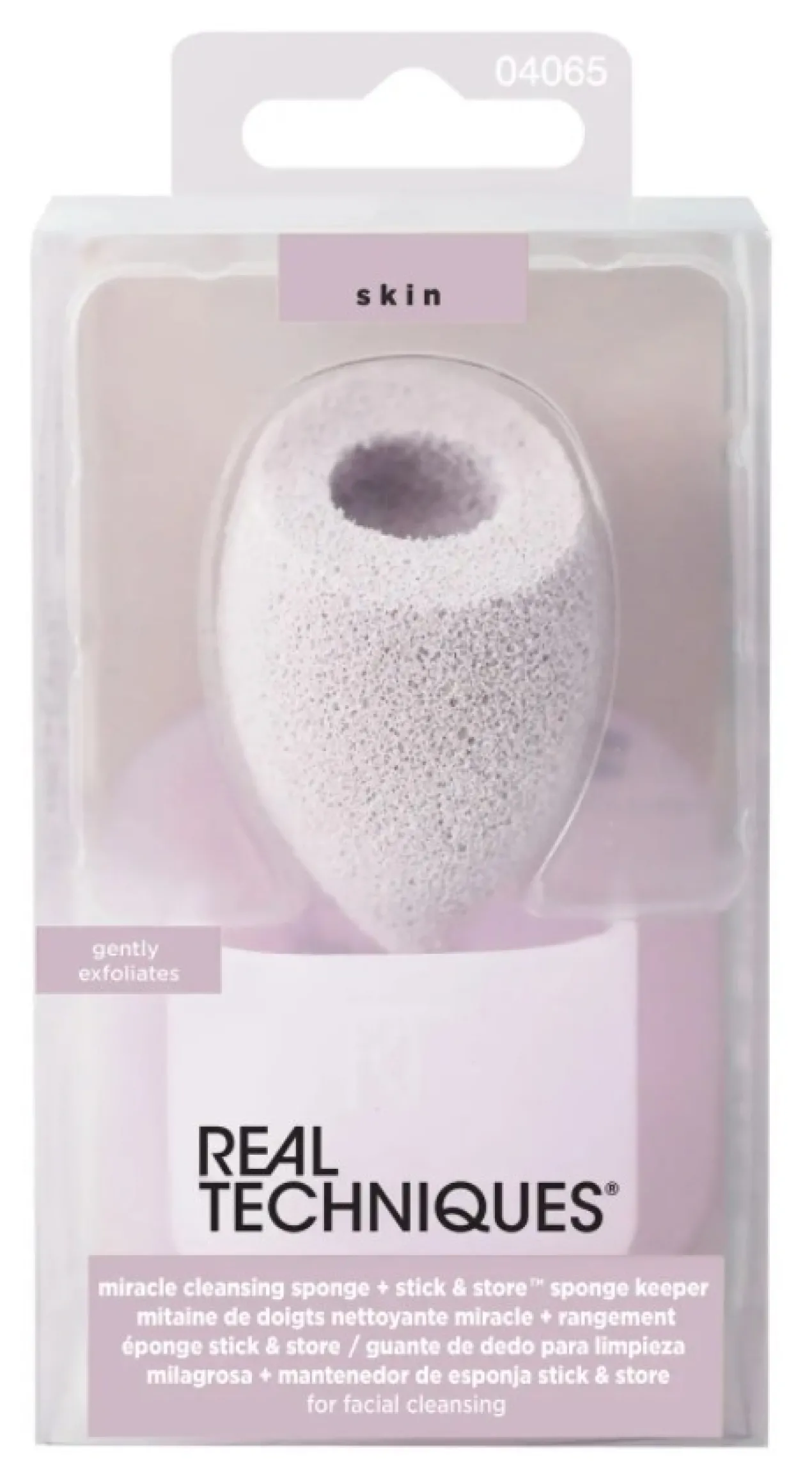 Éponge Miracle Cleansing + Stick & Store Sponge Keeper