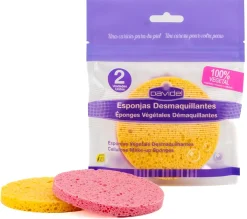 Éponges démaquillantes 100 % végétales
