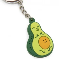 Porte-clés en gomme Avocat