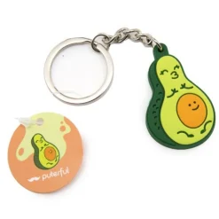 Porte-clés en gomme Avocat