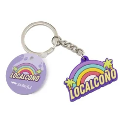Porte-clés en gomme Localcoño