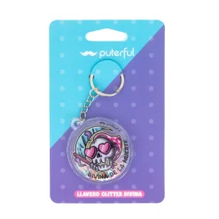 Porte-clés Glitter Divina de la Muerte