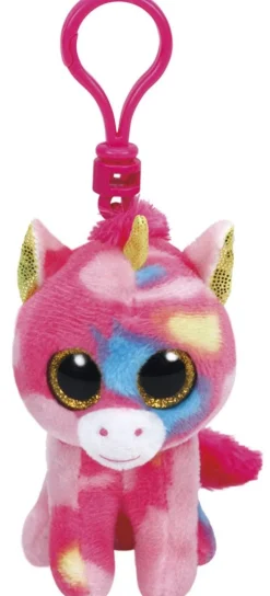 Porte-clés Peluche Fantaisie Licorne