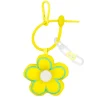 Porte-clés Puffy Flower Power