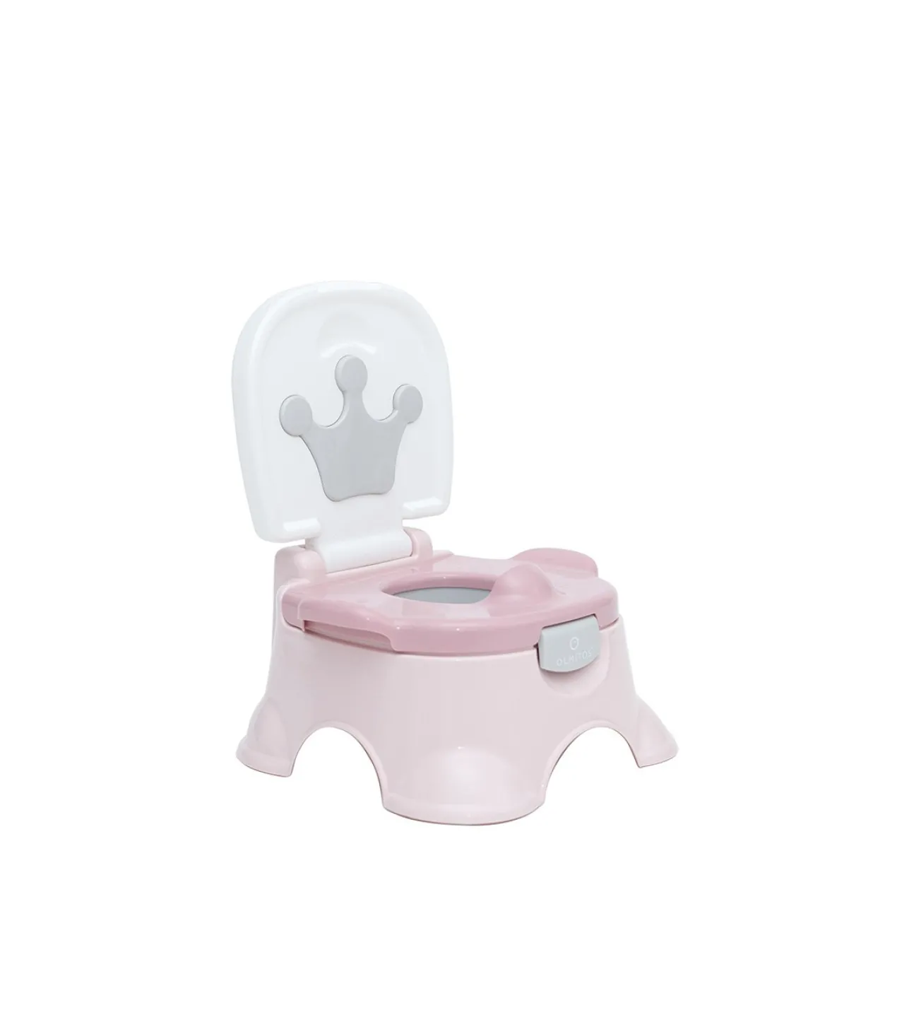 Pot de Chambre Couronne 3-en-1 Couleurs Douces