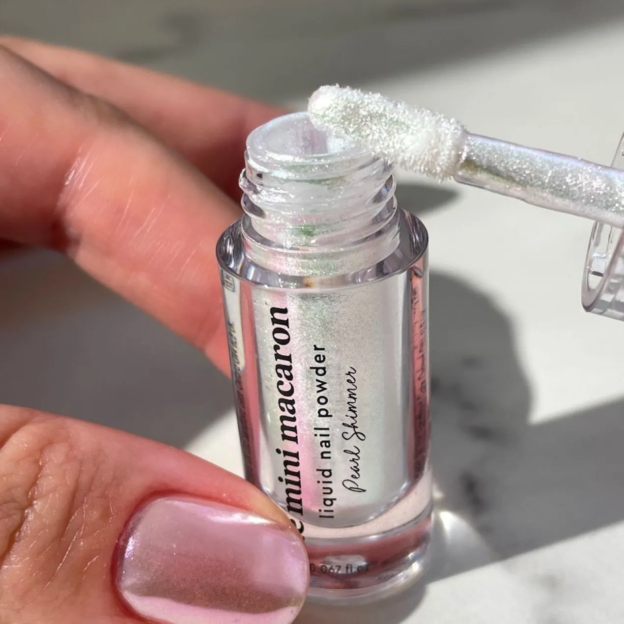 Poudre Liquide pour Ongles Pearl Shimmer