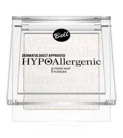 Poudres compactes matifiantes et fixateurs hypoallergéniques Fixing Mat