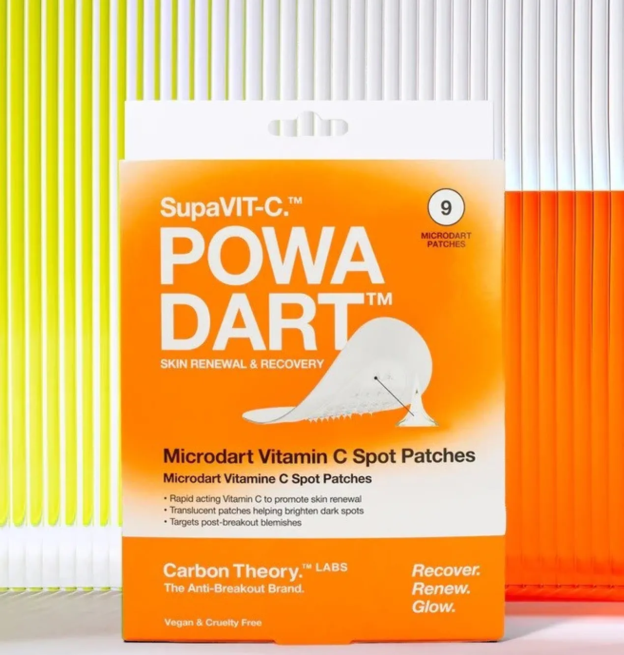 Powa Dart Microdart Patchs à la Vitamine C