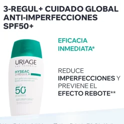 Protection Solaire Visage Hyseac 3 Regul + SPF50+