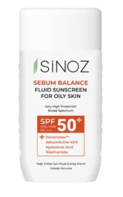 Protection Solaire Visage Sebum Balance Fluid SPF50+