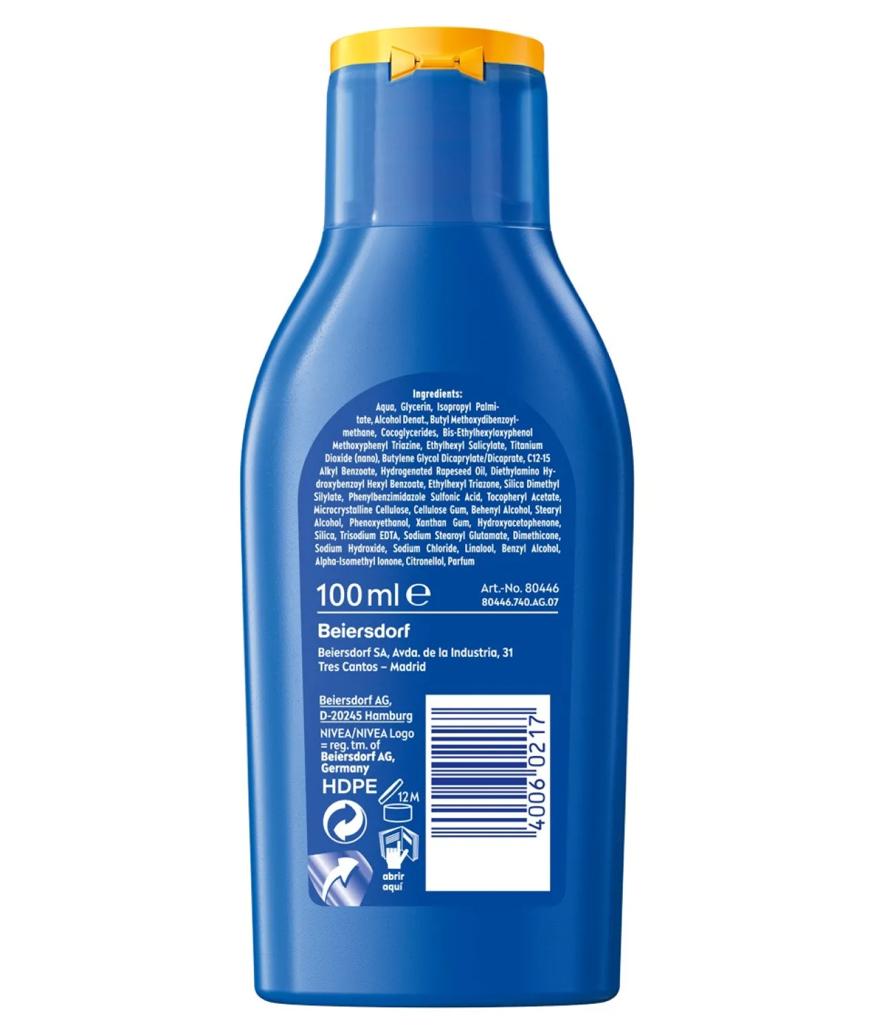Protège & Hydrate Lotion Solaire SPF50+ Format Voyage