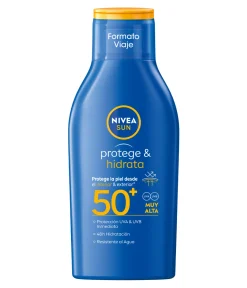 Protège & Hydrate Lotion Solaire SPF50+ Format Voyage