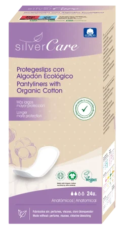 Protège-slips Anatomiques en Coton Biologique