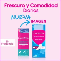 Protège-slips Cotton Feel sans parfum absorption normale Perfect Fit