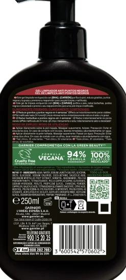 Pure Active Gel Nettoyant Anti Points Noirs