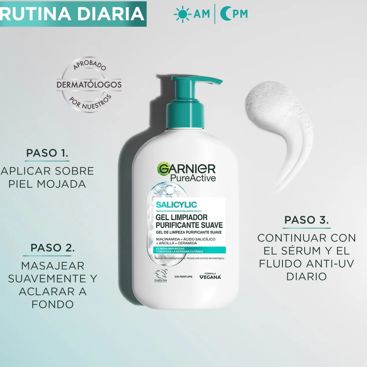 Pure Active Salicylic Gel Nettoyant Purifiant Doux