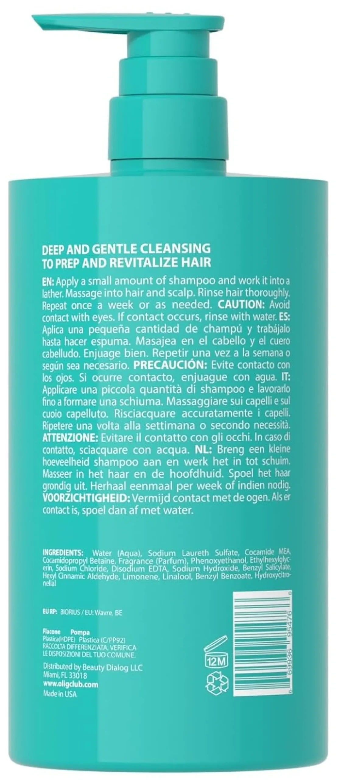 Pure Detox Shampoing Clarifiant