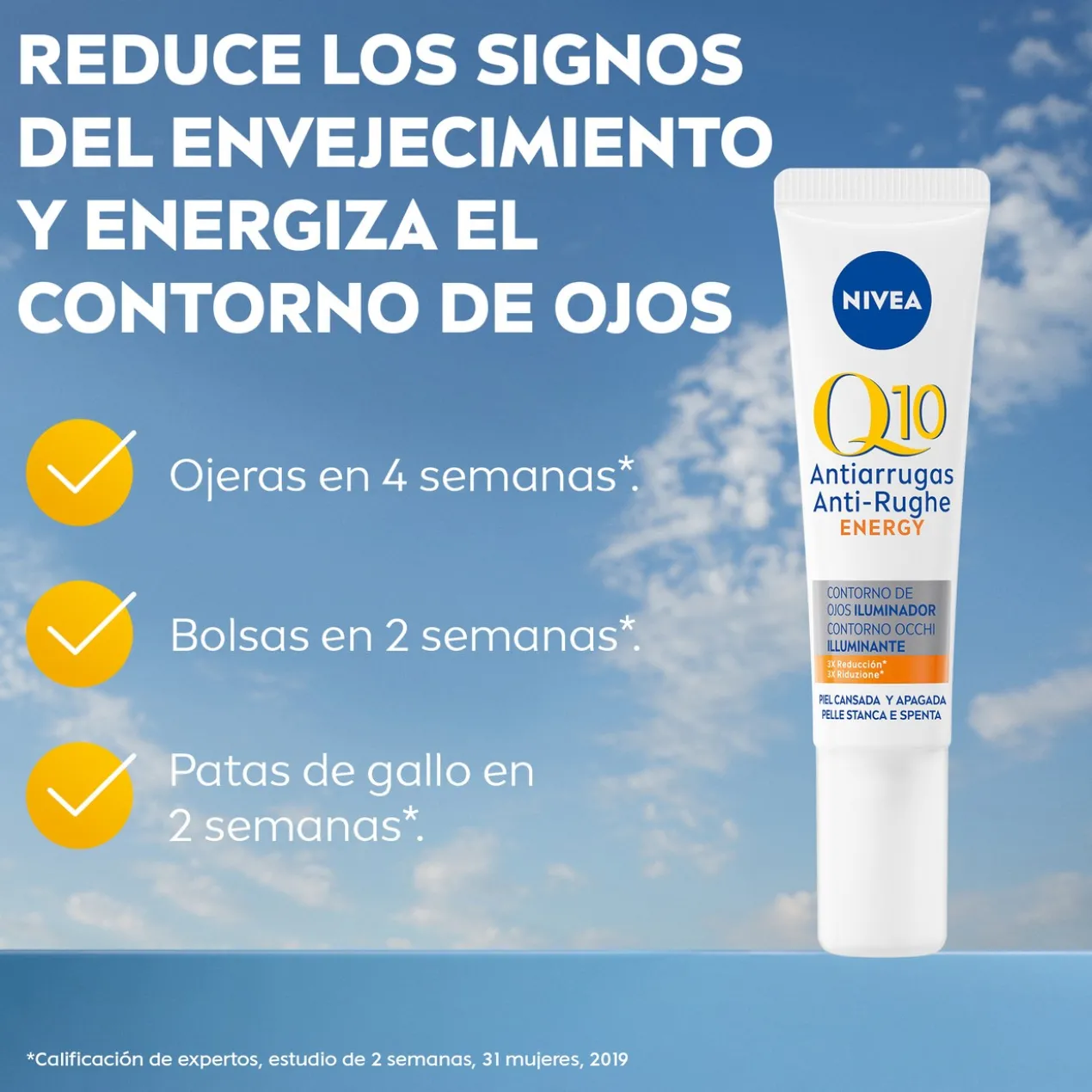 Q10 Energy Contour des Yeux Énergisant