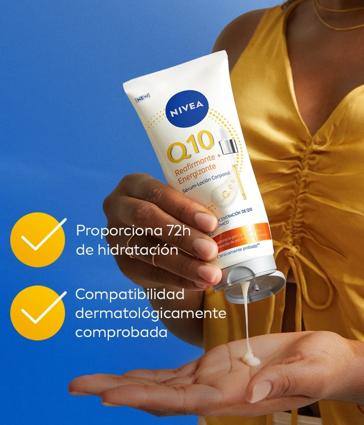 Q10 Sérum-Lotion Corporelle Raffermissante et Énergisante