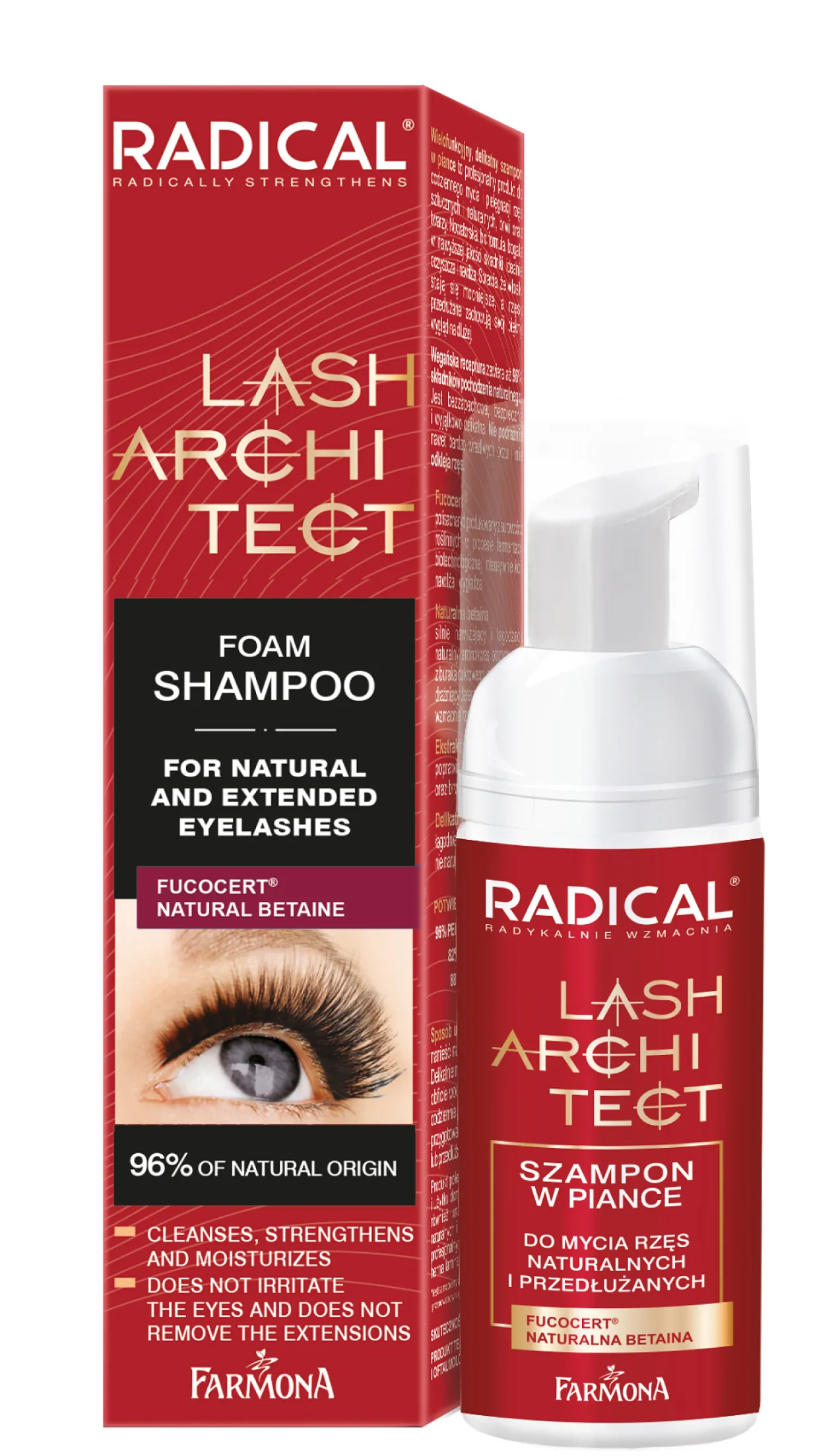 Radical Lash Architect Mousse Shampoing pour Cils