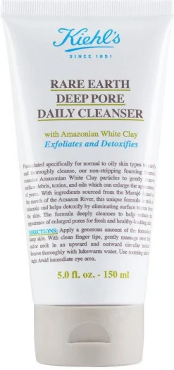 Rare Earth Deep Pore Daily Cleanser Nettoyant Visage