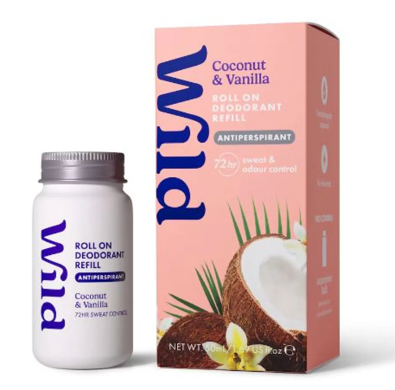 Recharge de Déodorant Roll-On Coconut & Vanilla