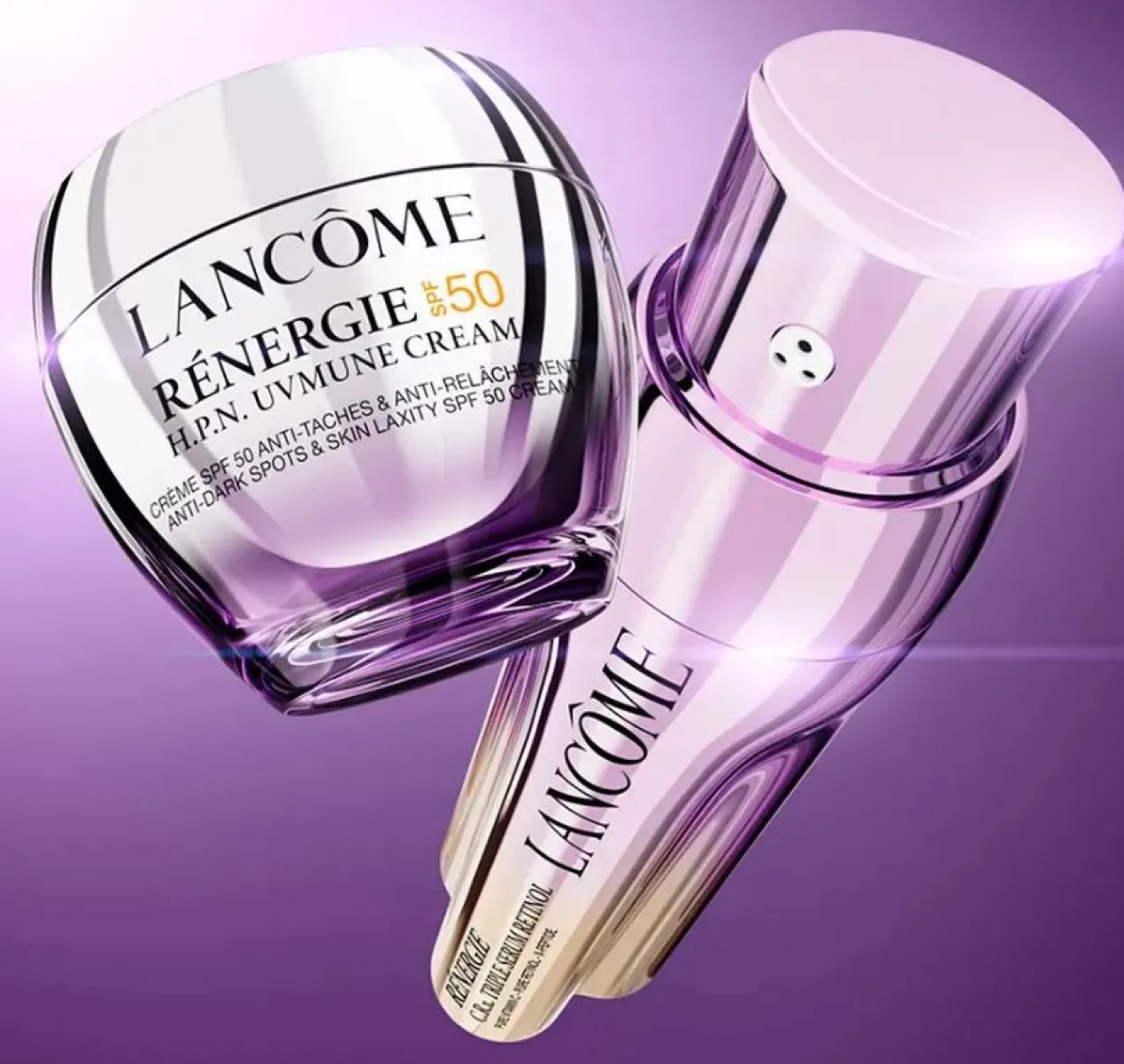 Renergie Crème HPN Uvmune SPF50 Anti-âge