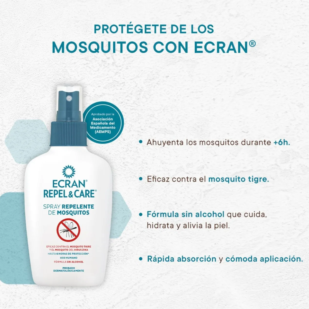 Repel & Care Spray Répulsif contre les Moustiques