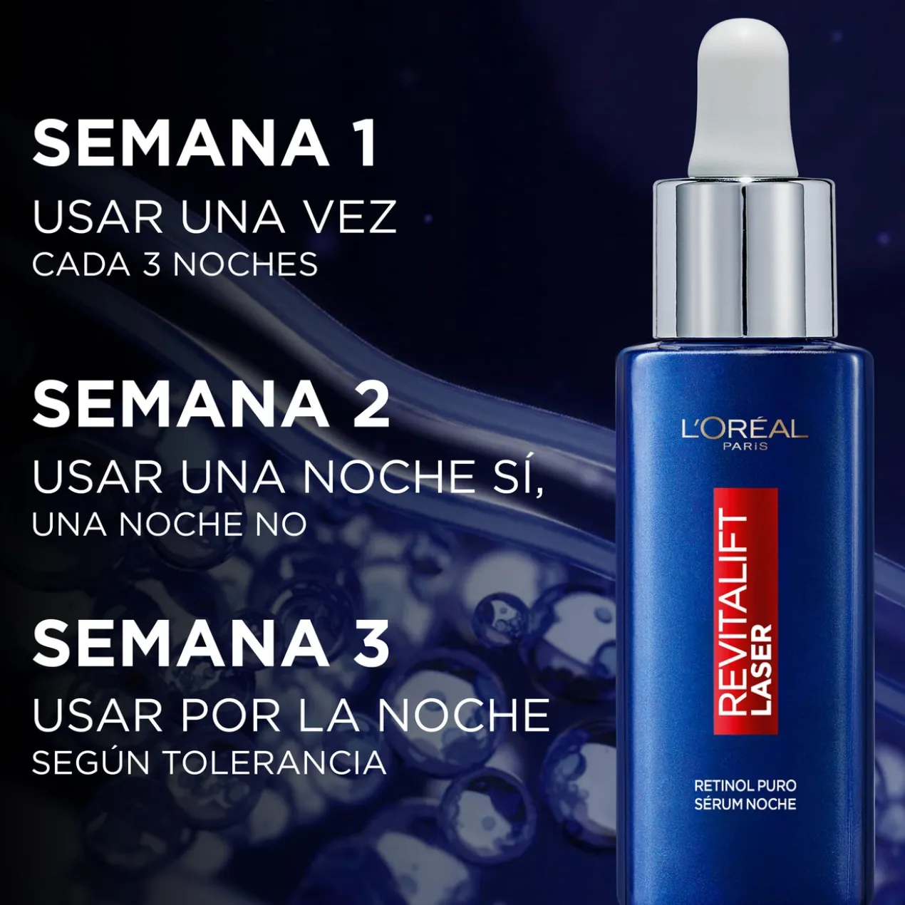Revitalift Laser Sérum Nuit Rétinol Pur