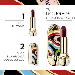 Rouge G Marmo Kiss Étui Bijou Double Miroir