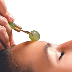 Rouleau de Massage Visage en Jade