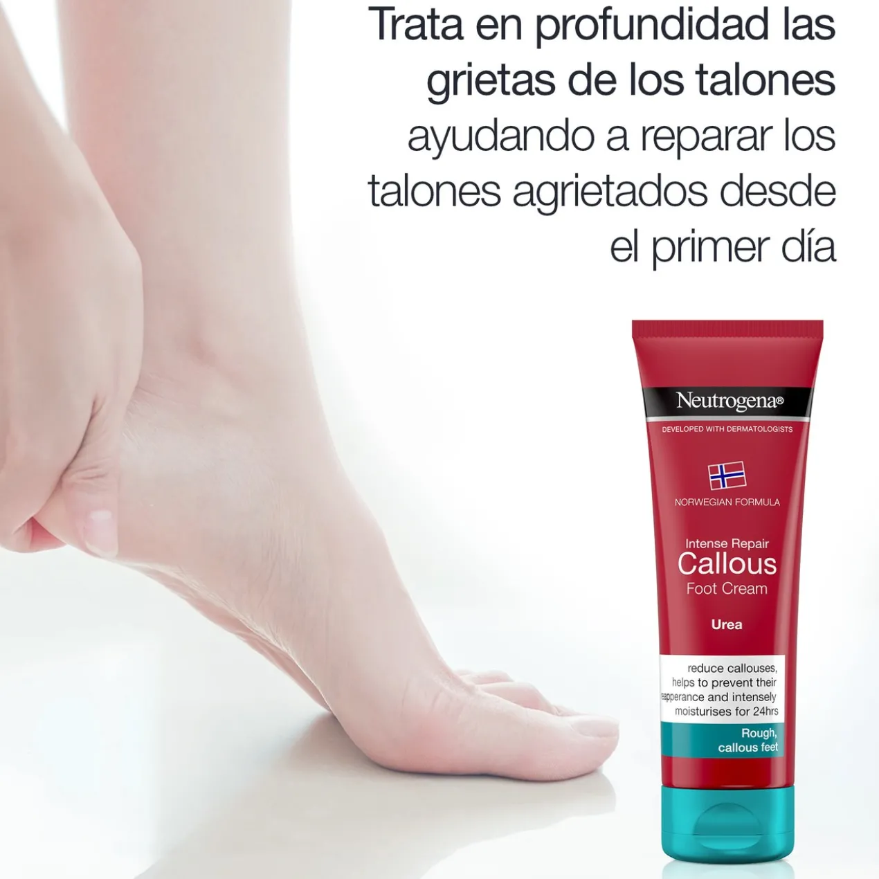 Réparation Intense Crème pour Pieds Adoucissante à Callosités