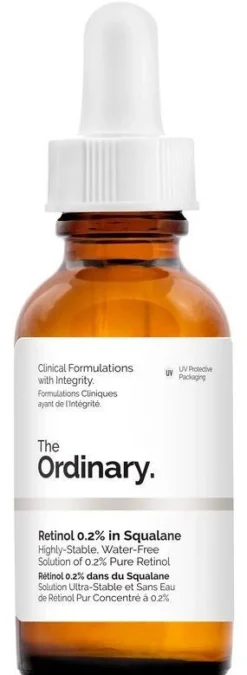Rétinol 0,2% dans du Squalane Sérum Visage Anti-âge