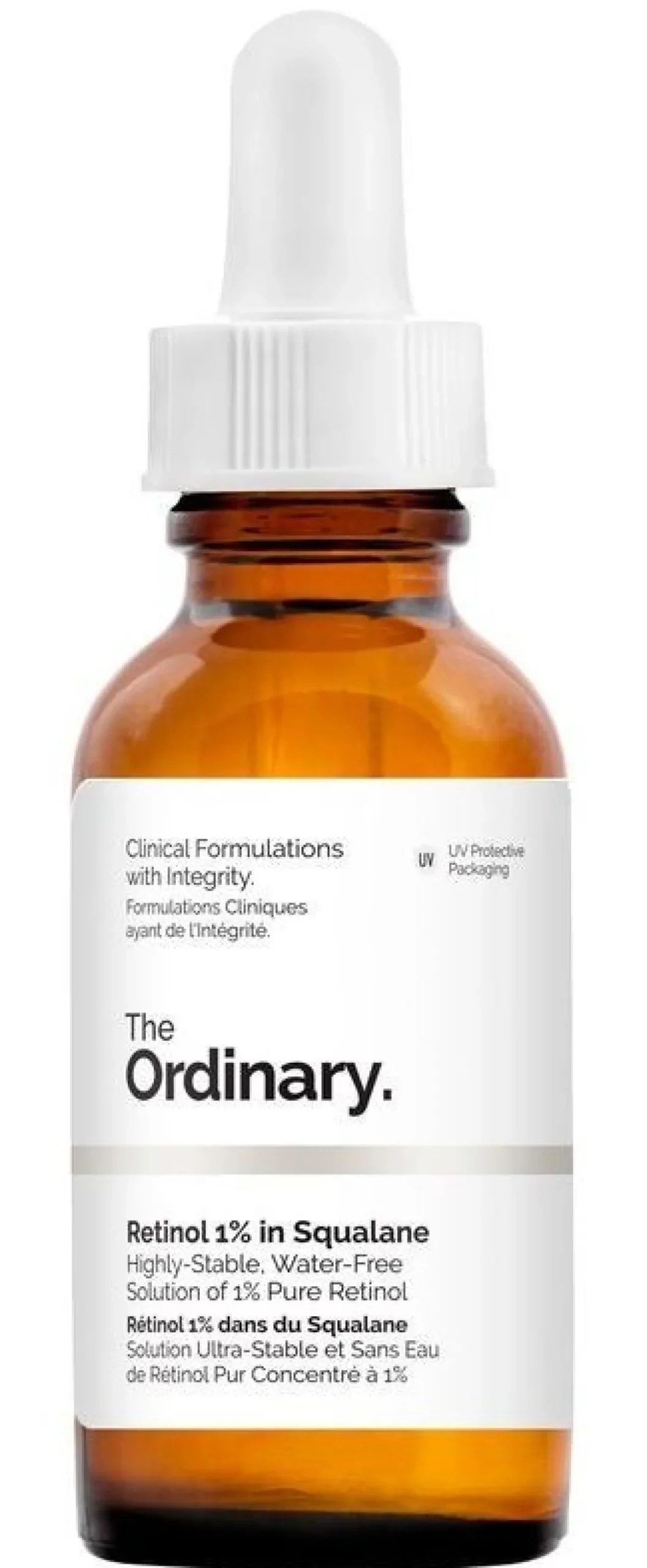 Rétinol 1% en Squalane Sérum pour le visage Anti-âge