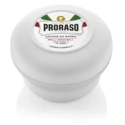 Savon de Rasage Peaux Sensibles Thé et Avoine