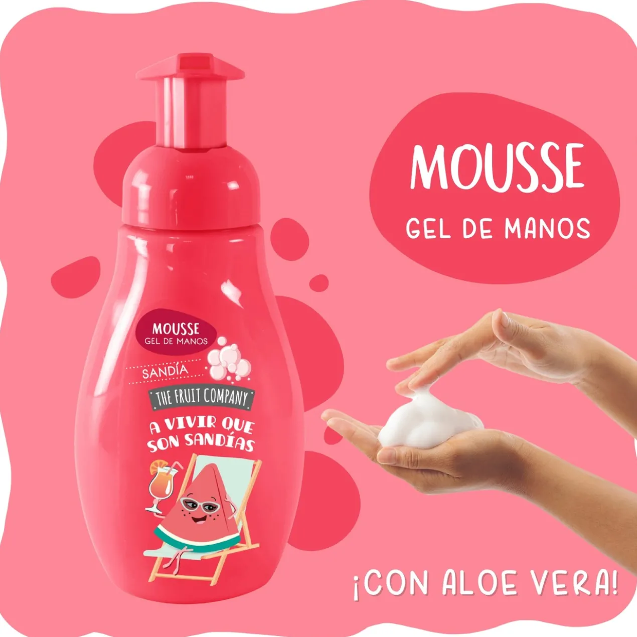 Savon pour les Mains Pastèque