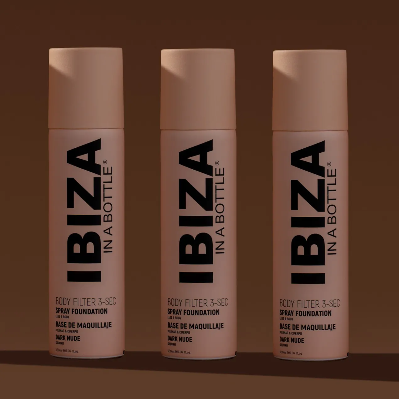 3-Sec Body Filter Dark Nude Jambes & Corps