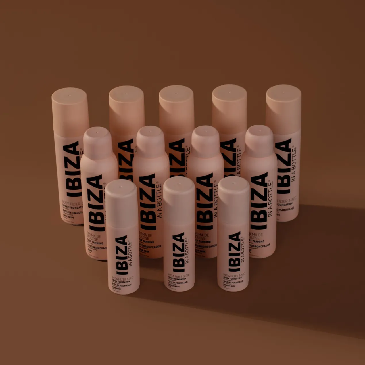 3-Sec Body Filter Dark Nude Jambes & Corps