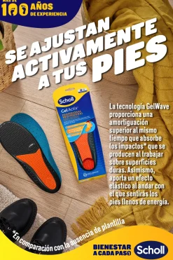 Semelles Gel Activ professionnel femme