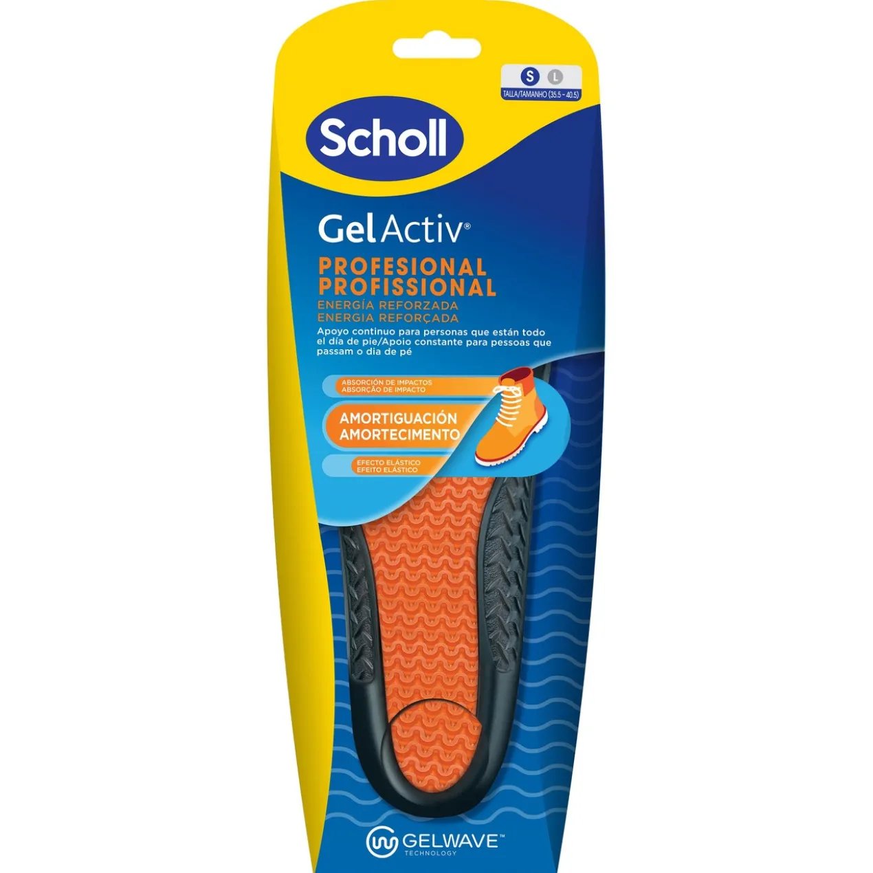 Semelles Gel Activ professionnel femme