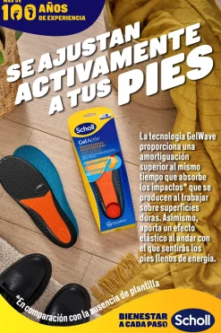 Semelles Gel Activ professionnel homme