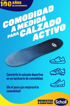 Semelles Gel Activ sport homme
