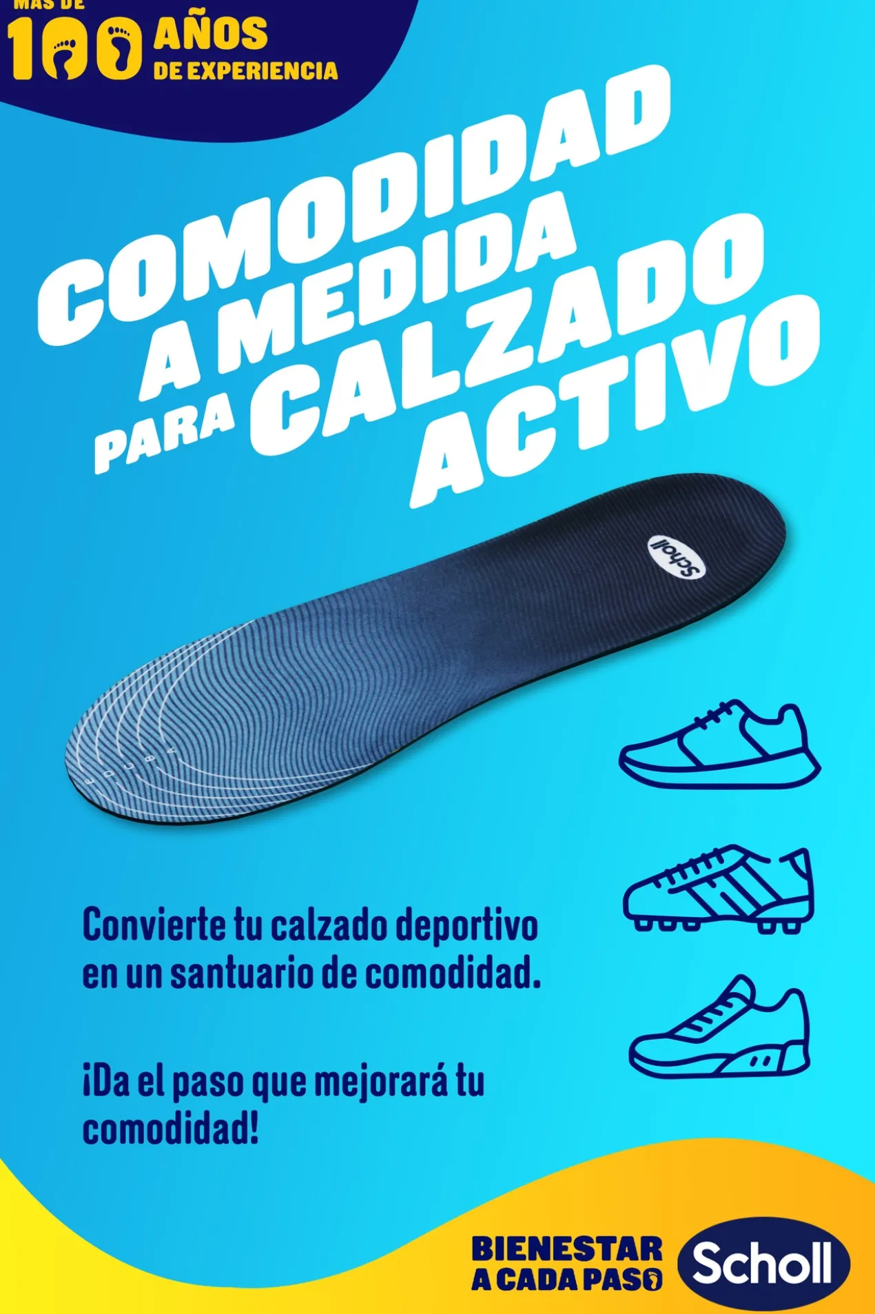 Semelles Gel Activ sport homme