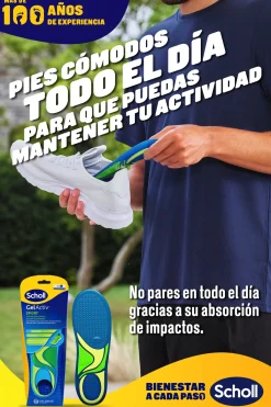 Semelles Gel Activ sport homme