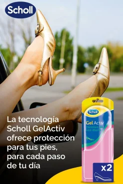 Semelles Gel Activ Talons Quotidiens