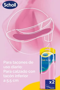 Semelles Gel Activ Talons Quotidiens